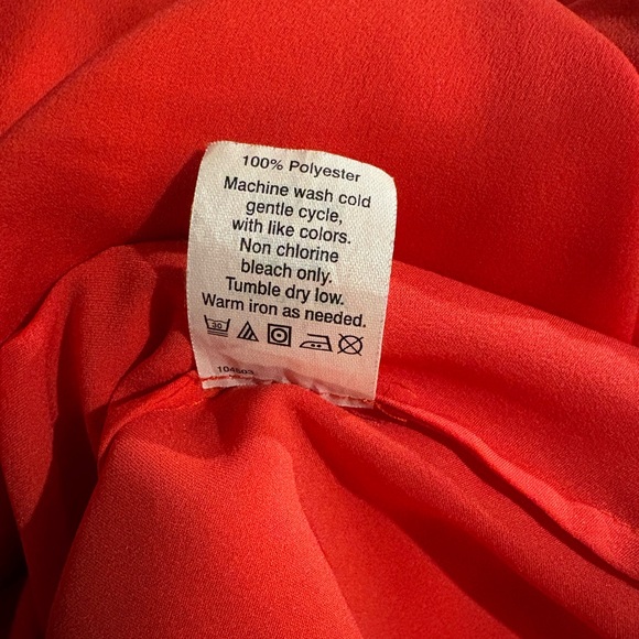 J. Crew Red Ruffle Tank Top - Picture 4 of 4